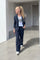 Freya Long Pants | Navy | Bukser fra French Laundry