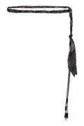 Morisoncc Scarf Mix Belt | Black | Bælte fra Co'Couture – nedsat
