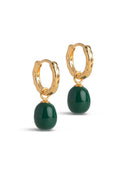 Significant Enamel | Petrol Green | Øreringe fra Enamel – nedsat