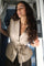 Riot 2 | Plaza Taupe Mel. | Blazer fra Levete Room