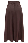 Frede Long Skirt | Dark Chocolate | Nederdel fra Liberté – nedsat