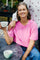 Ziprea Tee 207647 | Wild Orchid | T-Shirt fra Freequent