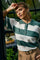 Conny Pullover 207520 | Dark Forest W. Star Off-White | Strik fra Freequent