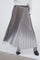 Glitter Plissé Skirt 34211 | Silver | Nederdel fra Co'couture