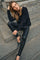 Lucille Stretch-Lederlegging | Schwarz | Lederleggings von Mos Mosh