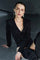 Pailletten-Bodystocking | Schwarz | Bluse von Copenhagen Muse