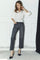 Femme Straight Crease Jeans 31605 | Stein | Hosen von Co'couture