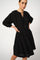 Saria 3/4 Dress| Black | Kjole fra Mos Mosh