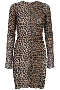 Mesh LS Wrinkle Dress | Lux Leo | Kjole fra Liberté – nedsat