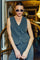 Widy Waistcoat 207140 | Dark Grey Mel W Star Off-White | Jakke fra Freequent