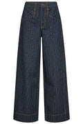 Siggacc Stripe Pant 500039 | Denim Blue | Co'couture – nedsat