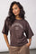 43013 Zengacc Tee O Neck 500108 | Dark Brown | Co'couture