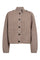 Row Utility Cardigan | Mink | Strik fra Co'couture