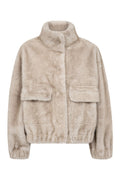 Casio Teddy Jacket | Light Grey | Jakke fra Co'couture – nedsat