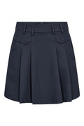 Luna Pocket Pleat Mini Skirt | Black | Nederdel fra Co'couture – nedsat
