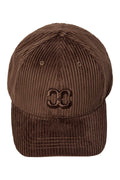 Sachi Cord Cap | Dark Brown | Kasket fra Co'couture