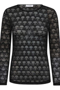 Bariecc O Neck Blouse 500264 | Black | Co'couture – nedsat