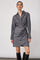 Lyviacc Pin Wrap Dress 500300 | Mid Grey | Co'couture
