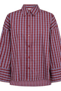 Reneecc Check Cuff Shirt 500375 | Berry Red | Co'couture – nedsat