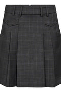 Eloracc Pocket Pleat Mini Skirt 500436 | Dark Grey | Co'couture – nedsat