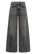 Vickycc Stone Wide Jeans | Black – nedsat