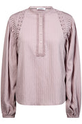 Sennecc Lace Blouse 500568 | Dusty Rose | Co'couture – nedsat