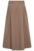Lyviacc Pleat Pin Skirt 500587 | Walnut | Co'couture – nedsat