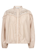 Melincc Balloon Lace Shirt | Champagne
