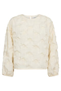 Feroncc Structure Blouse | Offwhite