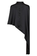 Iduncc Turtle Cape Blouse | Black – nedsat