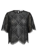 Leticc Lace Blouse | Black – nedsat
