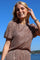 Paige Ss Bluse | Braune Pailletten | Bluse von Liberté
