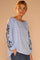 Annebell blouse | Vista Blue | Skjorte fra Gustav