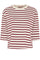 Brooklyn-T-Shirt | Beige/Bordeaux | T-Shirt von Marta du Chateau