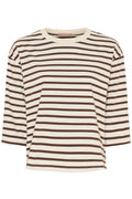 Brooklyn Tee | Beige/Moro | T-shirt fra Marta du Chateau