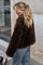 Melodie Leo Faux Fur Jacket | Brun | Jakke fra Neo Noir