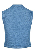 Carine Denim Vest | Blue | Vest fra Neo Noir – nedsat