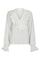 Aminea Ruffle Blouse | White | Bluse fra Neo Noir