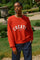 Celli O-LS Sweatshirt   | Chinese Red | Sweats fra Mos Mosh