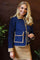Mimi Quilt Corduroy Jacket | Navy Sand | Jakke fra Liberté