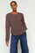 Mape Alice Knit Cardigan | Coffee Quartz | Strik fra Mos Mosh