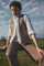 Abena Shearling Weste | Super Neutral | Weste von Gustav