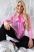 Elina Ls Blouse | Pink | Bluse fra Liberté – nedsat