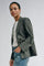 Elly Pria Blazer | Olive Night | Blazer fra Mos Mosh