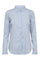 Mattie Flip Stripe Shirt | Light Blue | Skjorte fra Mos Mosh