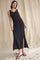 Alvana Knit Dress | Black | Kjole fra Mos Mosh