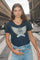 Gethi Deco Tee | Salute Navy | T-Shirt von Mos Mosh