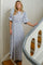 Kikka Faded Flower Dress | Light Blue | Kjole fra Neo Noir
