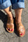 Crossed Sandals | Sand | Sandaler fra Lazy Bear