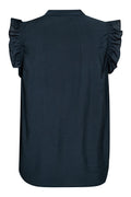 Callum Rüschentop 35162 | Tinte | Top von Co'couture – nedsat